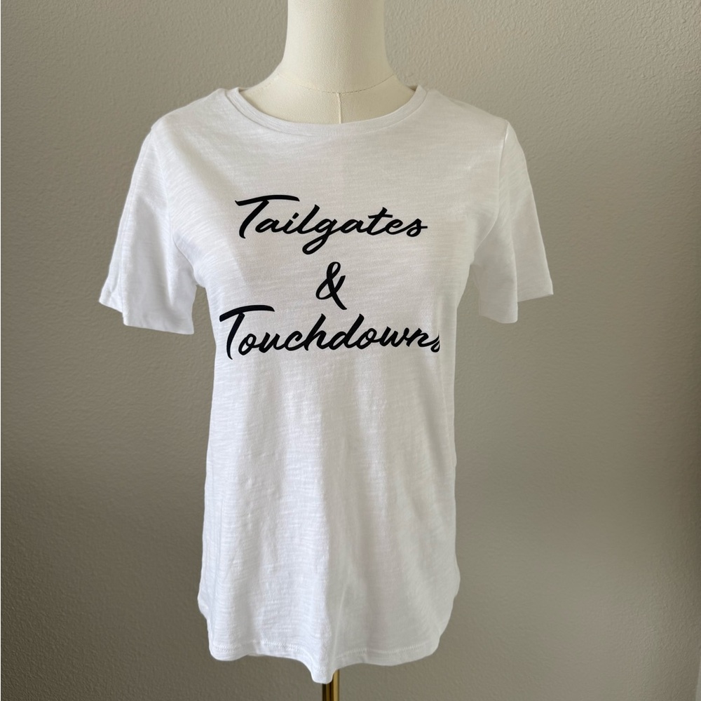 Game Day Football Women’s T-Shirt - Draper James - NEW with Tags - XS